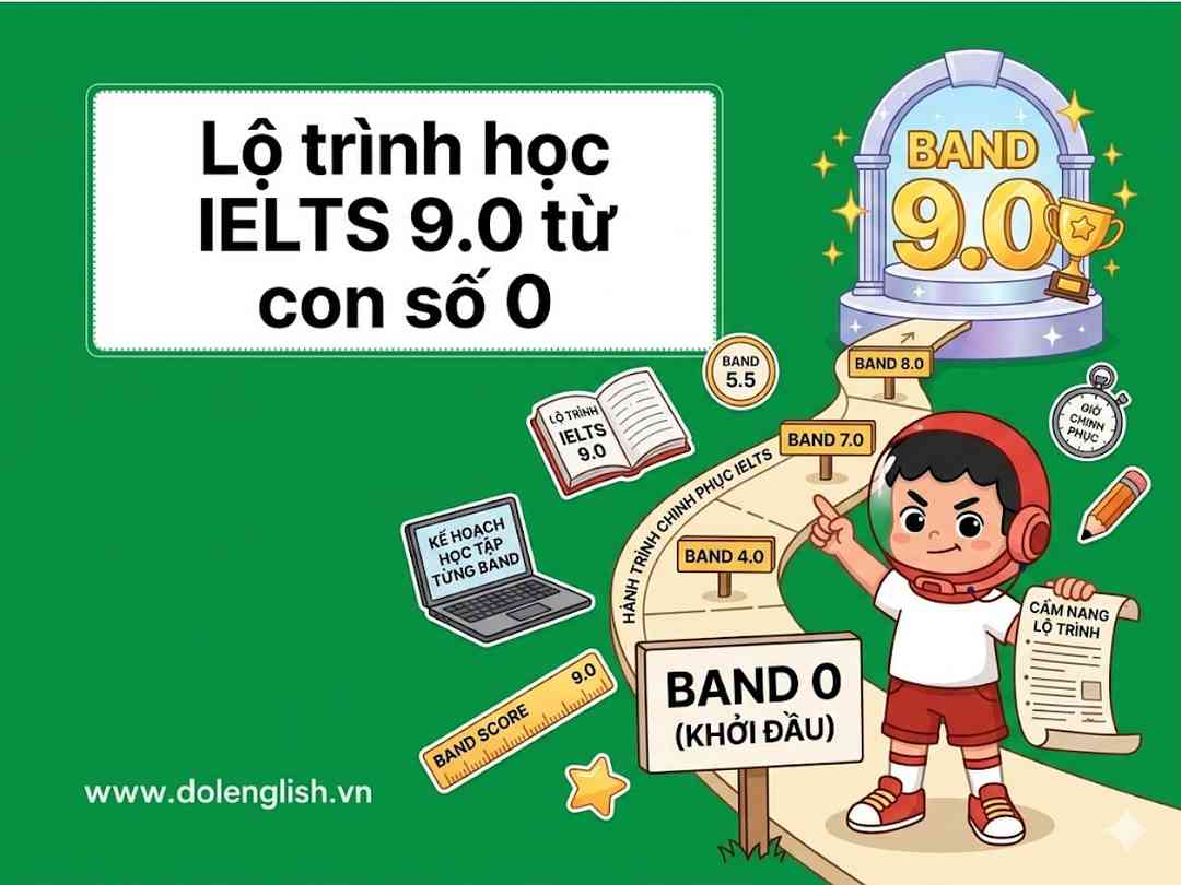 Lộ trình học IELTS 9.0