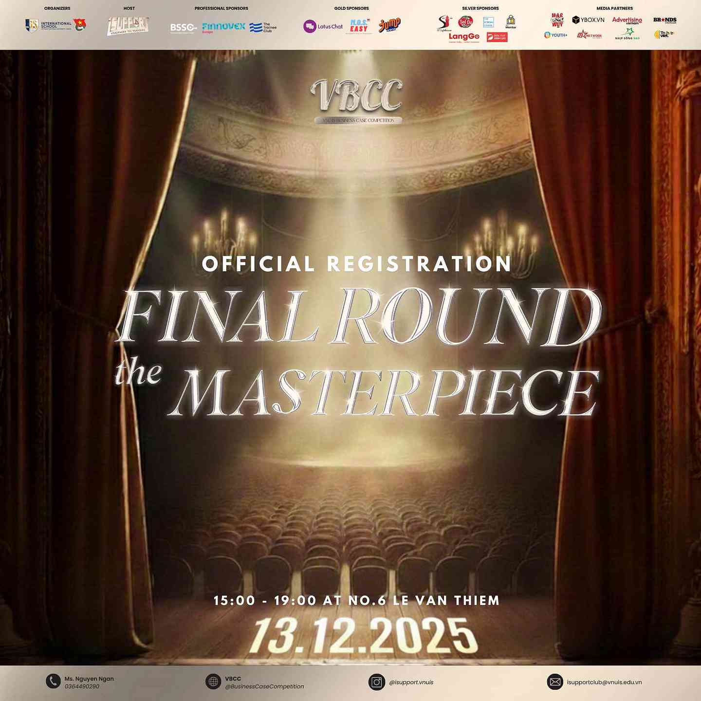 ️🎉 Chính thức mở đơn đăng kí cuộc thi VNUIS Business Case Competition 2025🎉[English caption below]