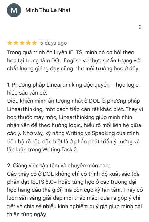 Từ mất gốc đến tự tin: Hành trình chinh phục TOEIC cùng DOL English của bạn Minh Thư