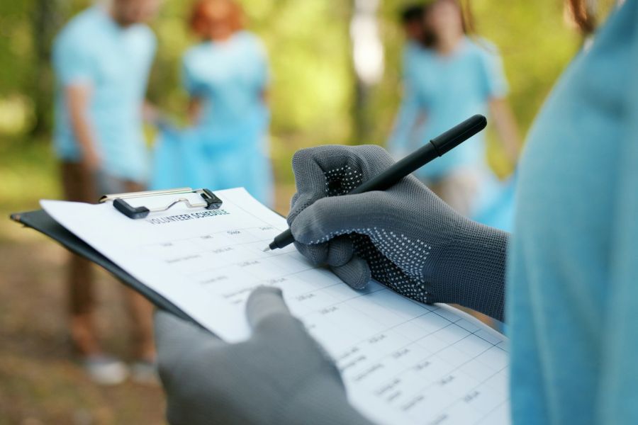 Volunteer work application form