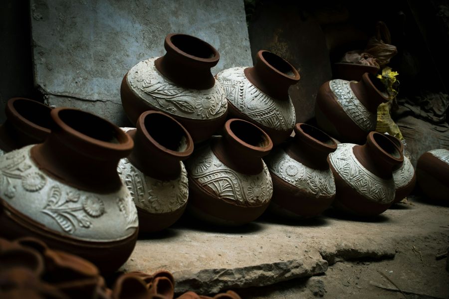 A pottery