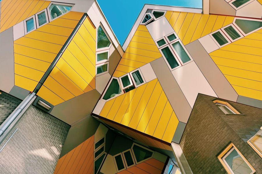 Cube houses