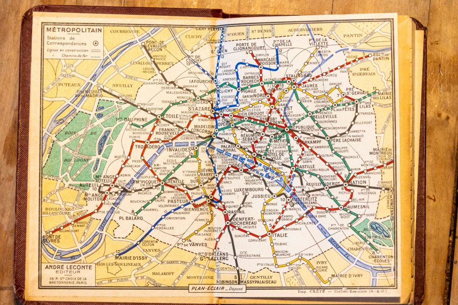 Map for Bus Route from Hotel to Westley