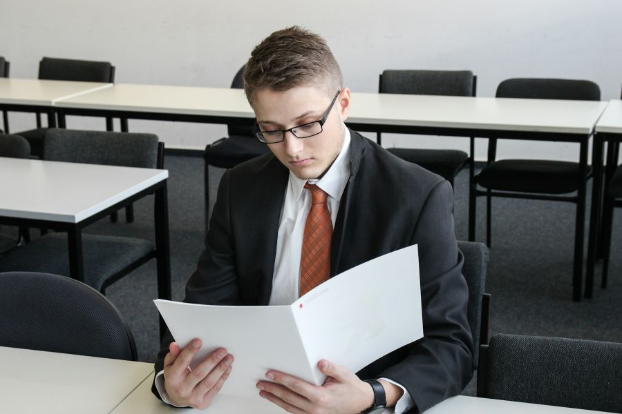 Work placement in business course