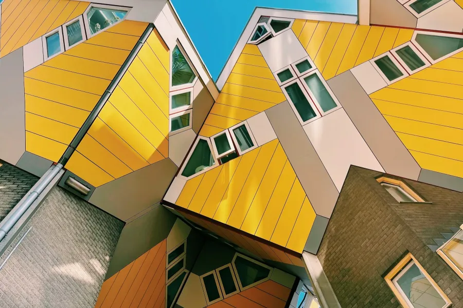 Cube houses