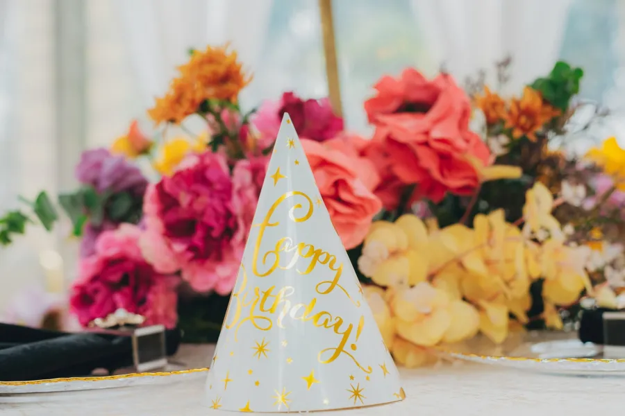 Birthday party arrangements
