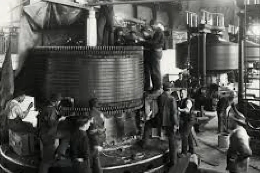 The introduction of gas and electricity to the US