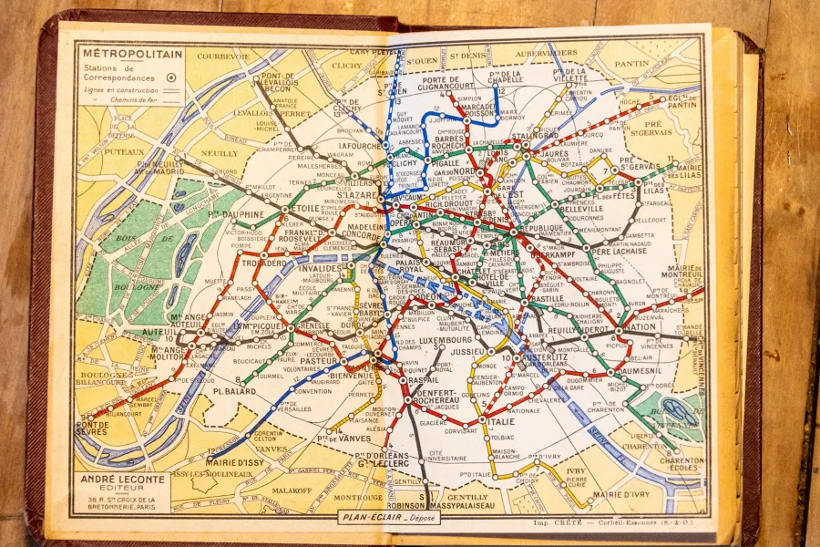 Map for Bus Route from Hotel to Westley