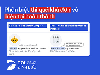 phân biệt thì quá khứ đơn và hiện tại hoàn thành
