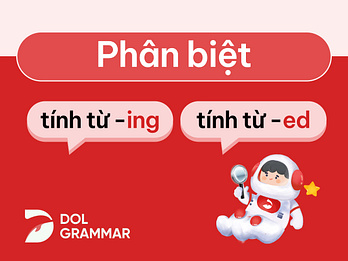tính từ đuôi ing và ed