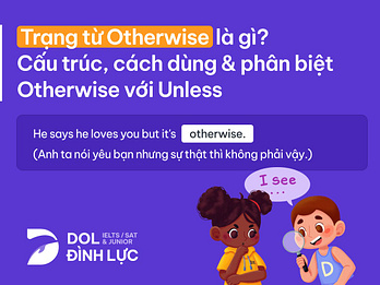 trạng từ otherwise trong tiếng anh