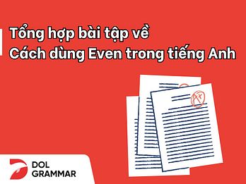 bài tập cách dùng even
