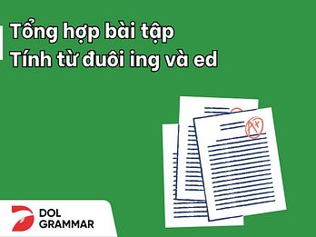 bài tập tính từ đuôi ing và ed