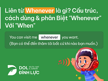 cấu trúc whenever trong tiếng anh