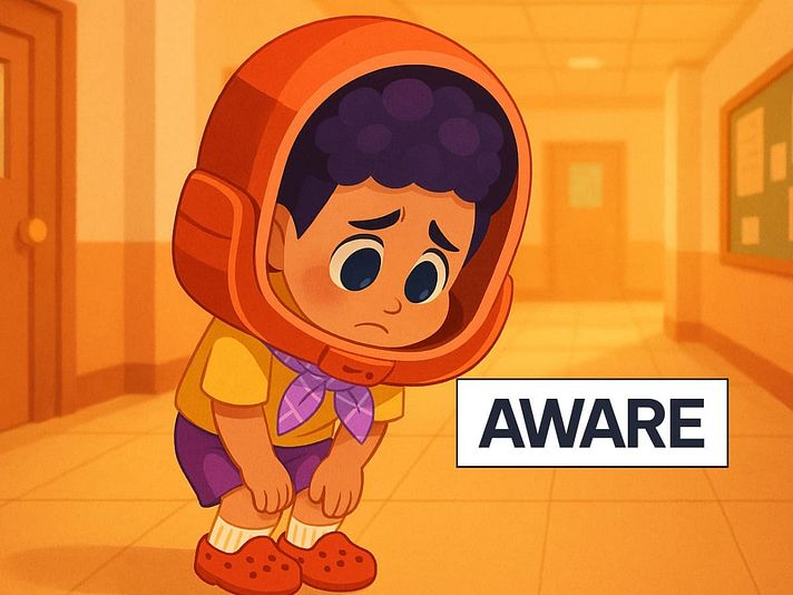 aware đi với giới từ gì