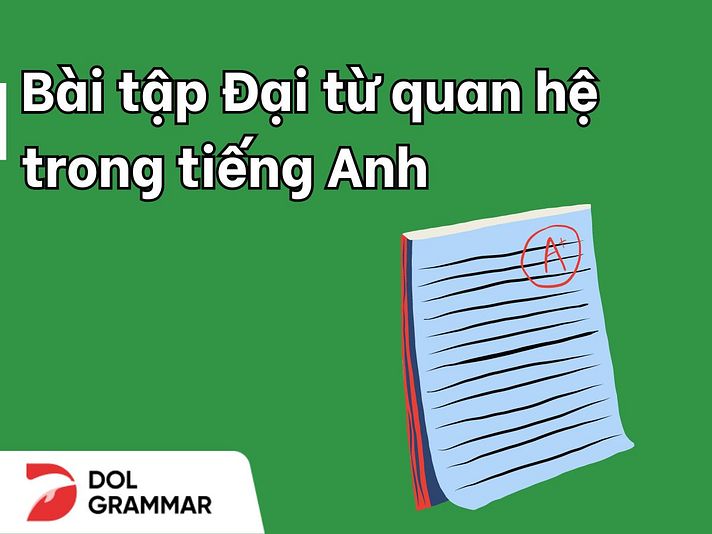 bài tập đại từ quan hệ