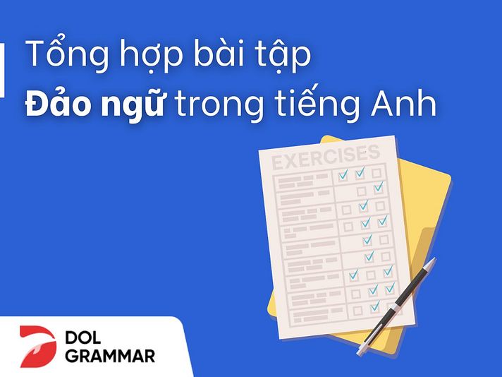 bài tập đảo ngữ 