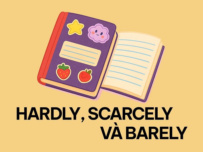 Bài tập cách dùng Hardly, Scarcely và Barely cơ bản và nâng cao (có đáp án)