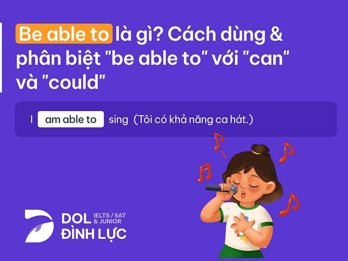 be able to là gì