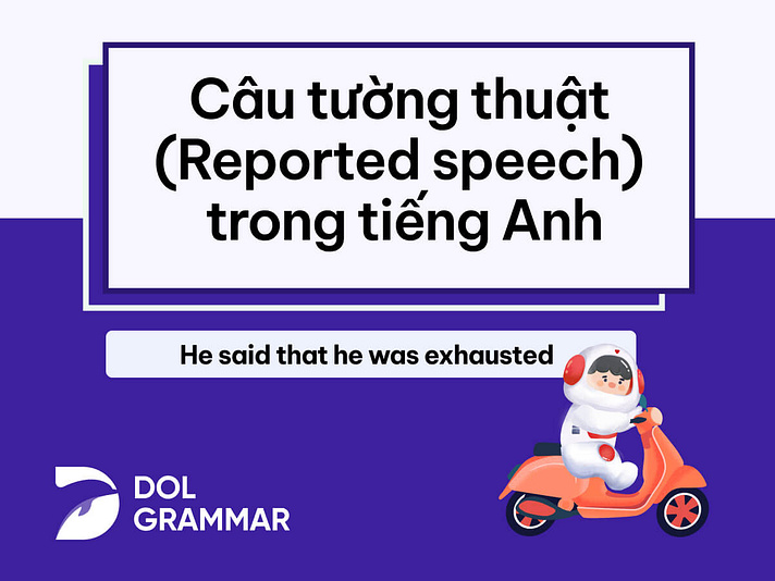 câu tường thuật trong tiếng anh