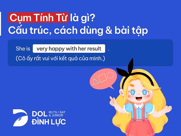 cụm tính từ trong tiếng anh