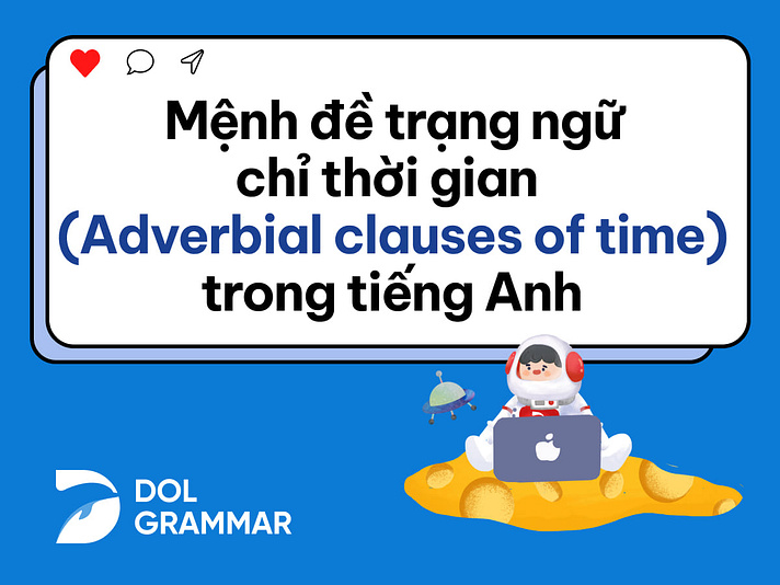 mệnh đề trạng ngữ chỉ thời gian