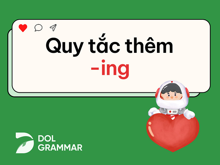 Quy tắc thêm ing