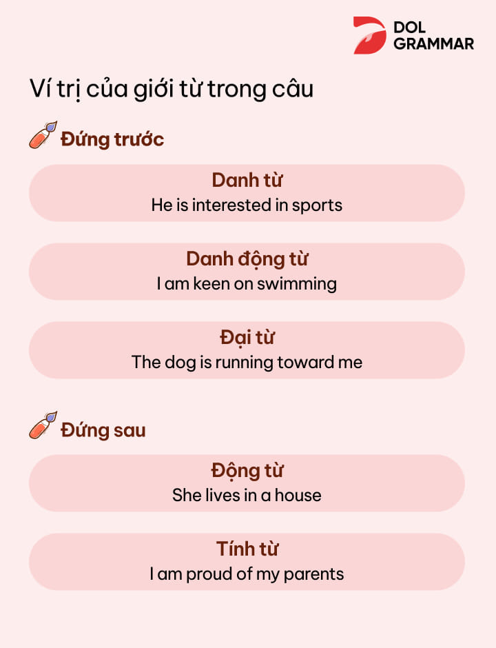 cụm giới từ (Prepositional Phrases) là gì