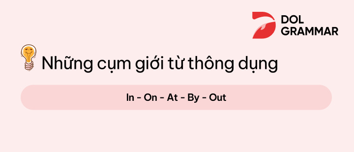 cụm giới từ thông dụng